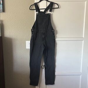 Forever 21 Black Kids Denim Overalls